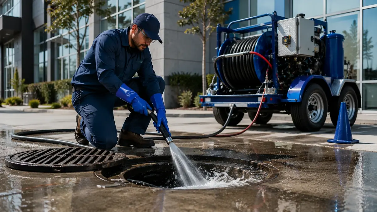 Commercial Hydro Jet Drain Cleaning in Dos Palos