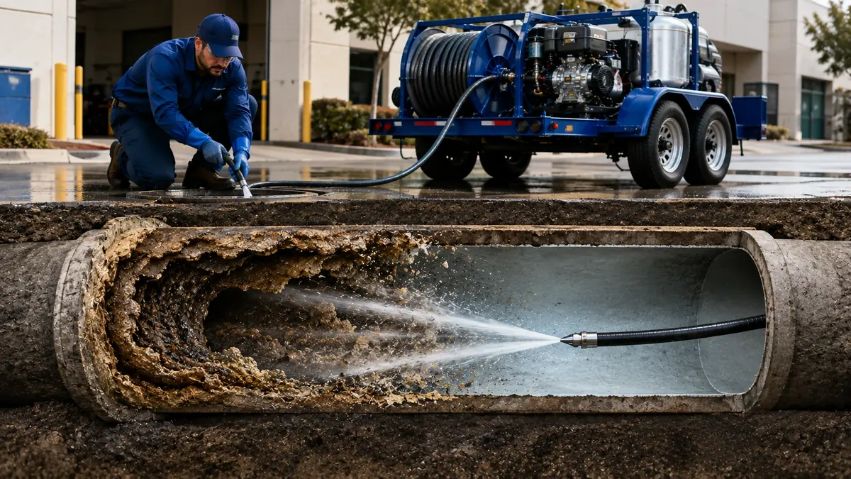 Sewer Pipe Descaling in Dos Palos